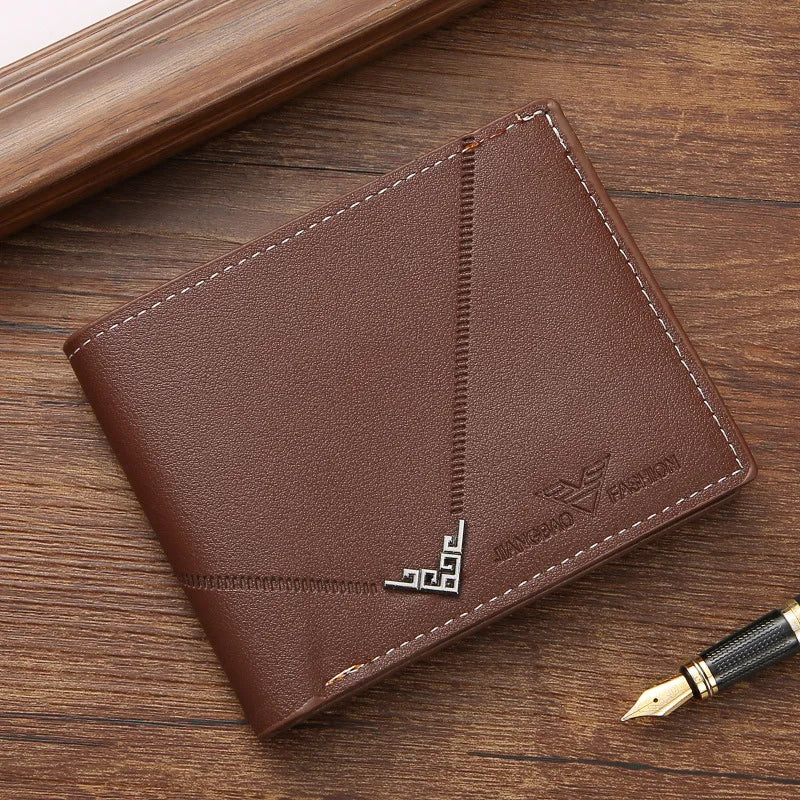 Lychee Texture Men's Wallet