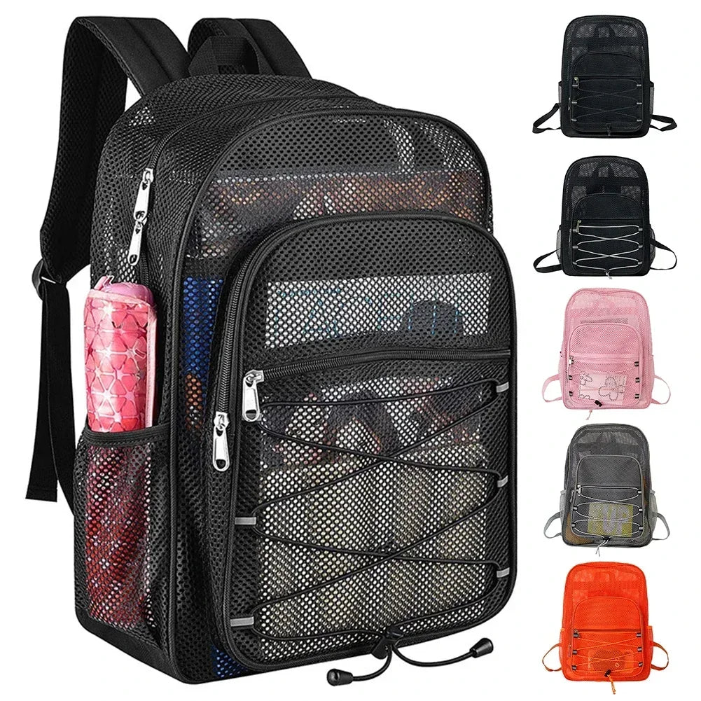 Mesh Gym & School Backpack