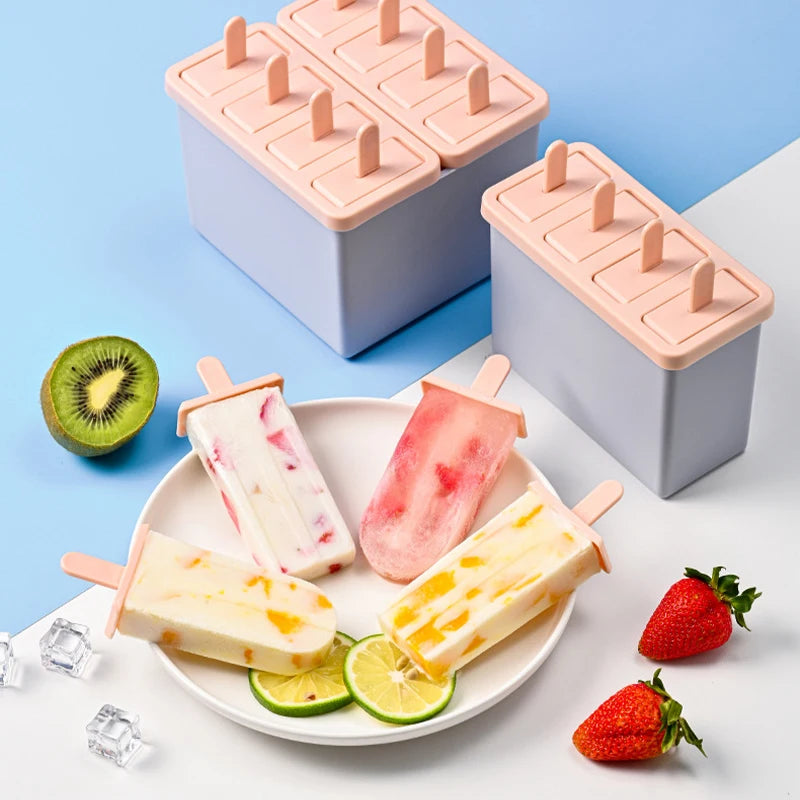 Silicone Ice Cream Mold Kit
