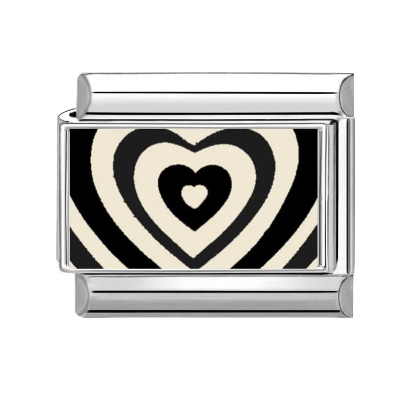 Black Italian Charm Bracelet