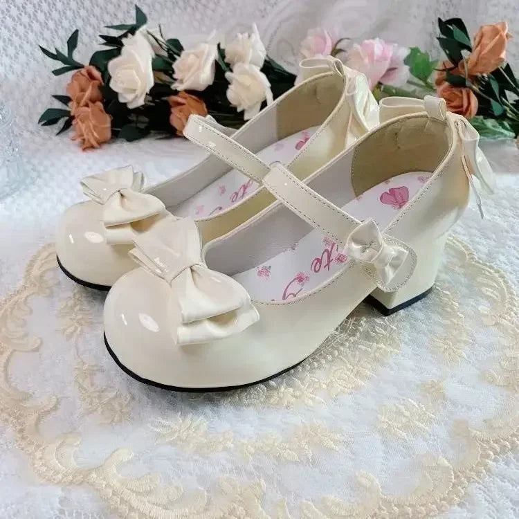 Women's Lolita Bow Party Heels