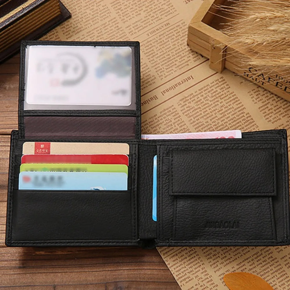 Genuine Cowhide Men's Wallet