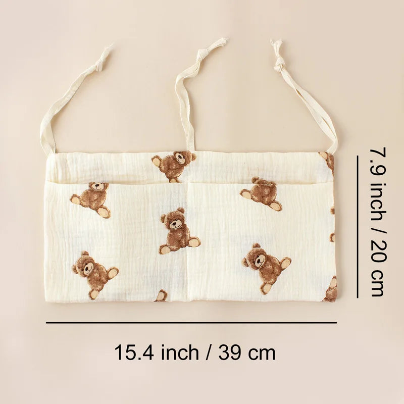 Muslin Crib & Stroller Organizer