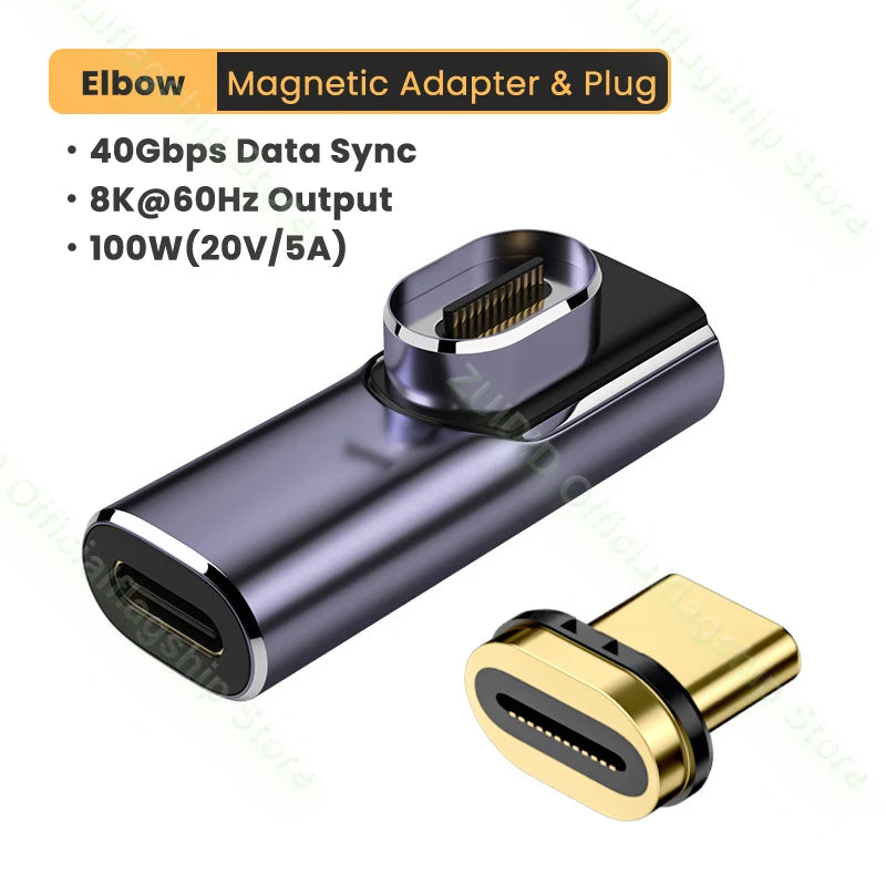 🚀 USB4 Thunderbolt Magnetic Adapter
