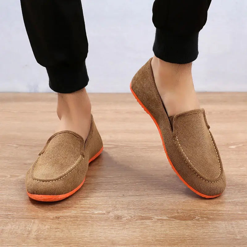 Men's Canvas Slip-On Loafers