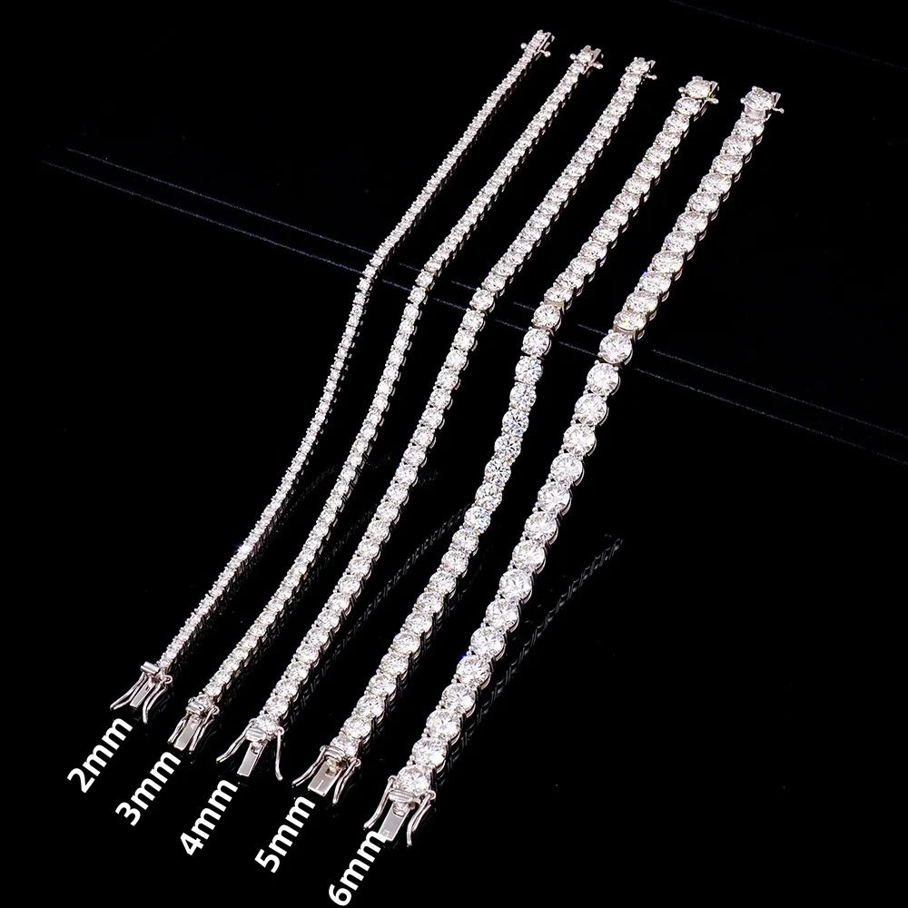 💎 Moissanite Tennis Bracelet