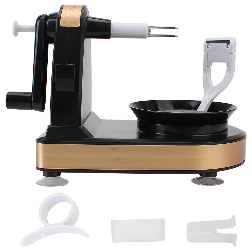 Hand-Crank Apple Peeler & Corer