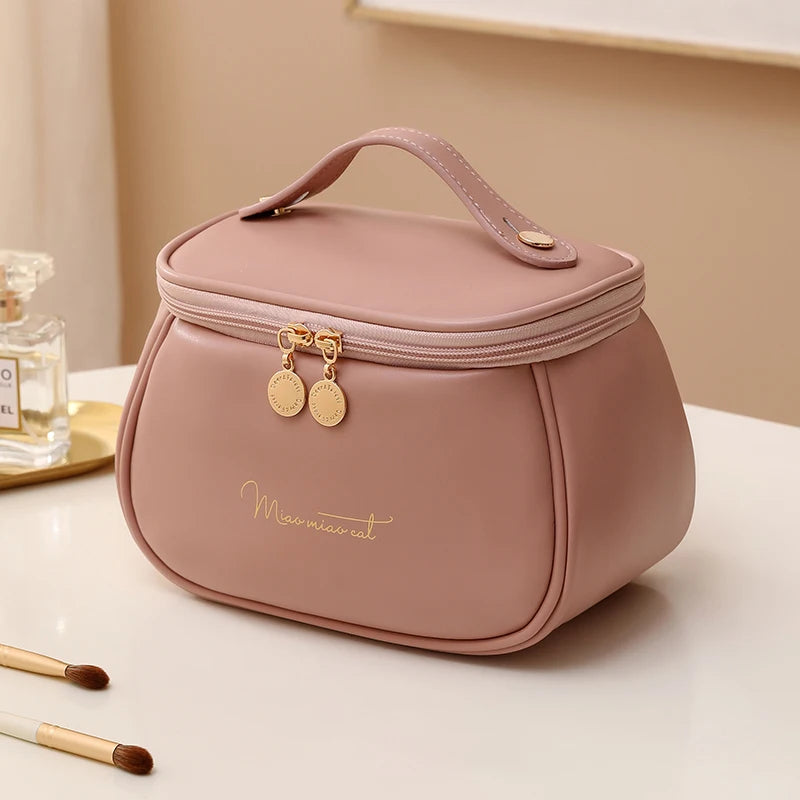 PU Leather Travel Cosmetic Bag