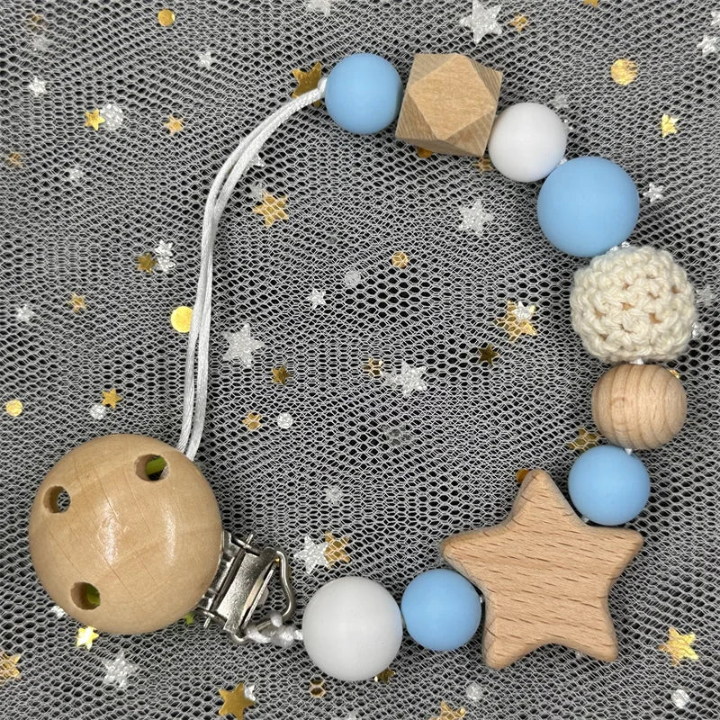 Personalized Name Pacifier Clip