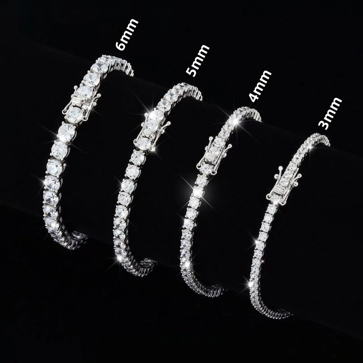 💎 Moissanite Tennis Bracelet