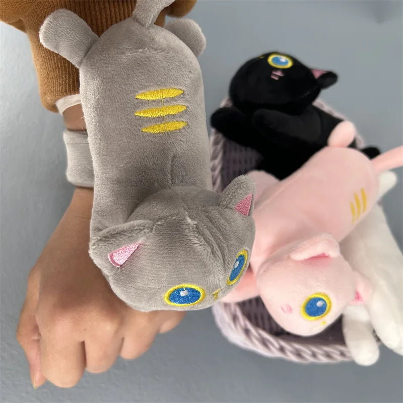 Cat Plush Slap Bracelet