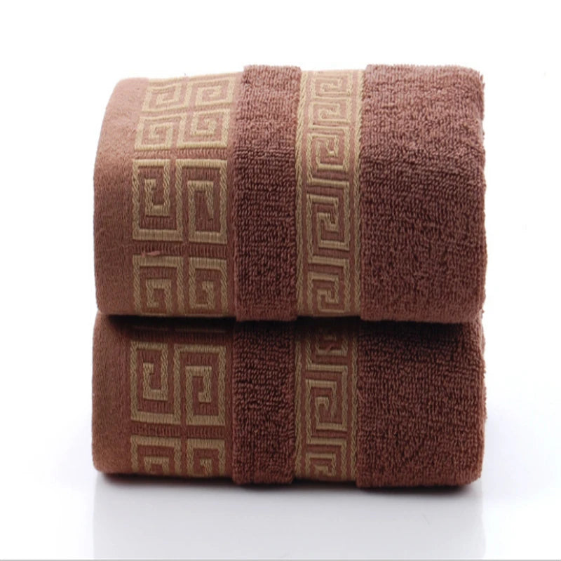 Embroidered Cotton Face Towel