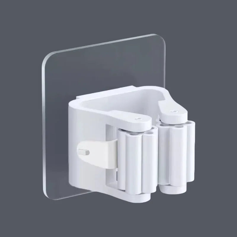 Wall-Mounted Mop & Broom Holder