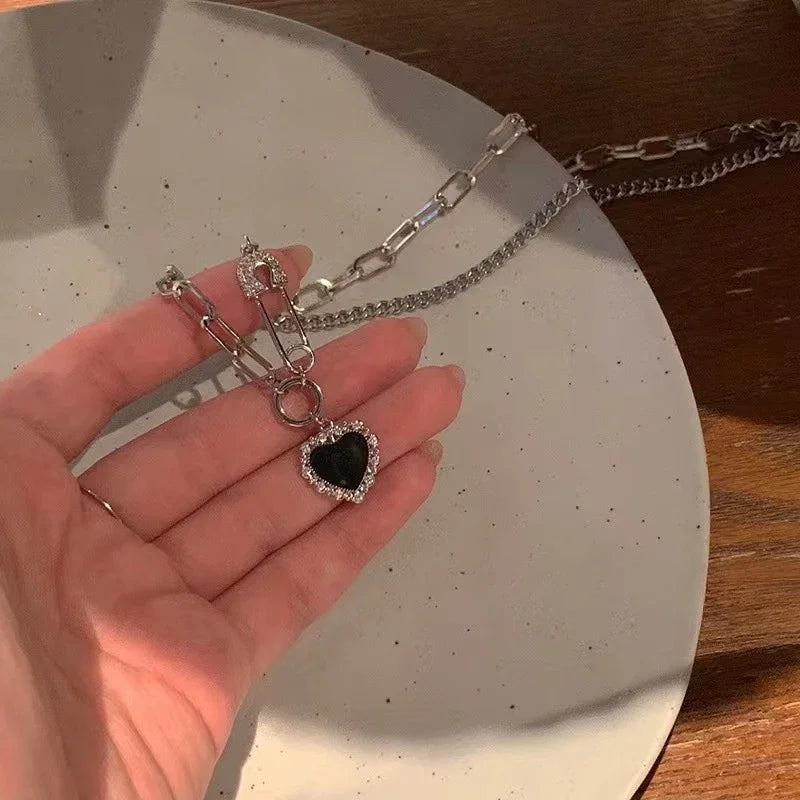 Three-Layer Sterling Silver Necklace