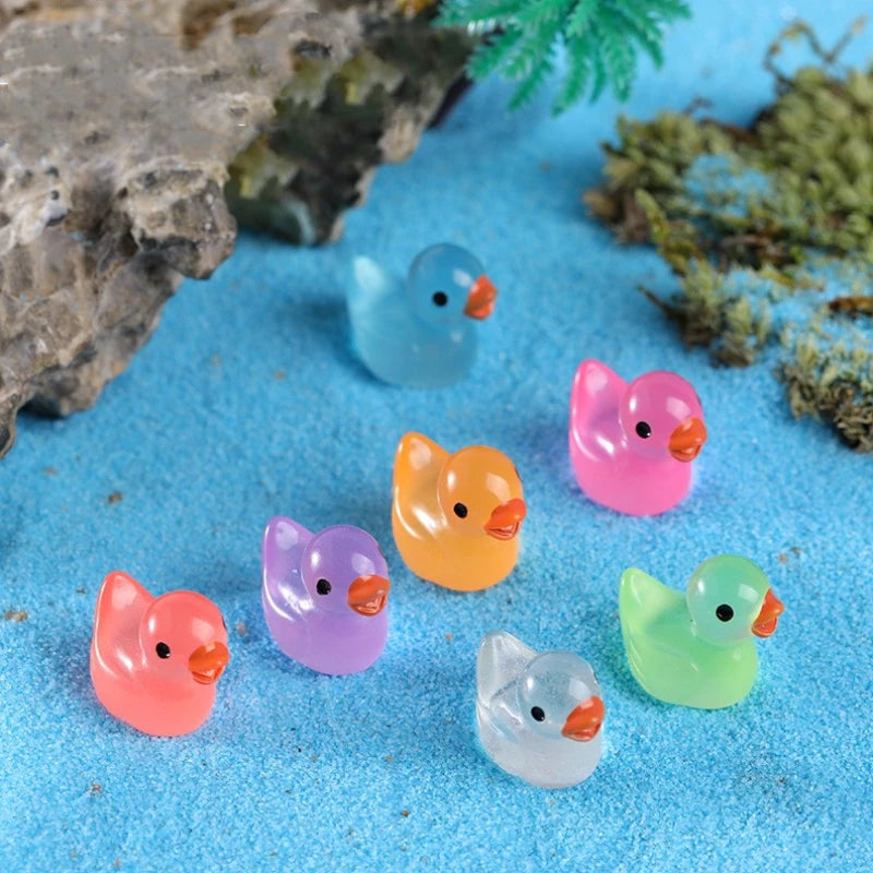 Glow-in-the-Dark Duck Shoe Charms