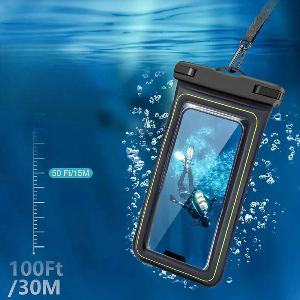 Waterproof Phone Bag with Lanyard