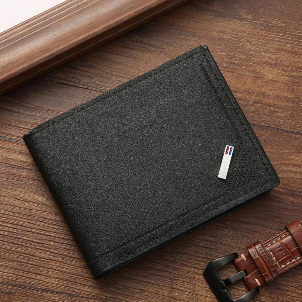 Lychee Texture Men's Wallet