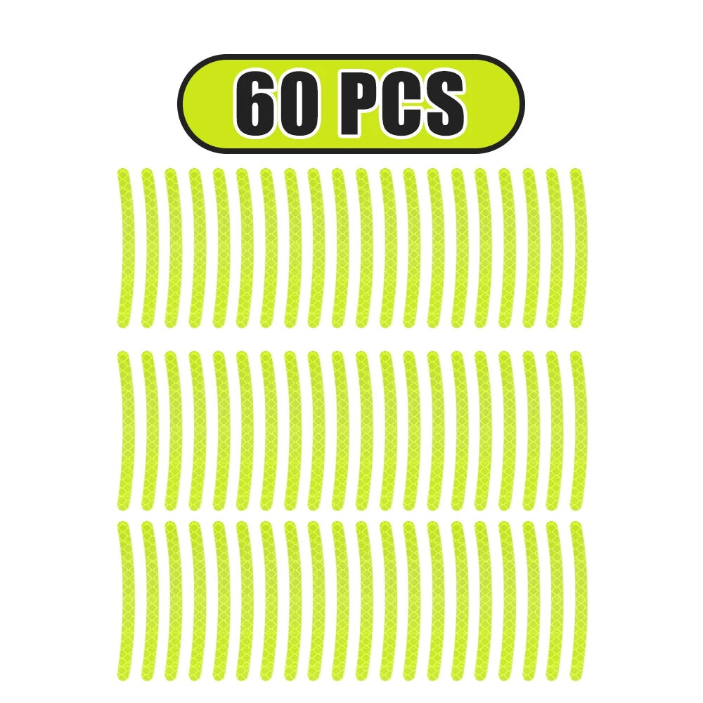 🚗 Reflective Wheel Rim Stripes