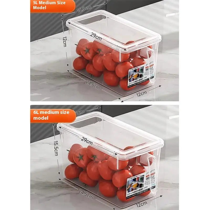 Clear Fridge Storage Box