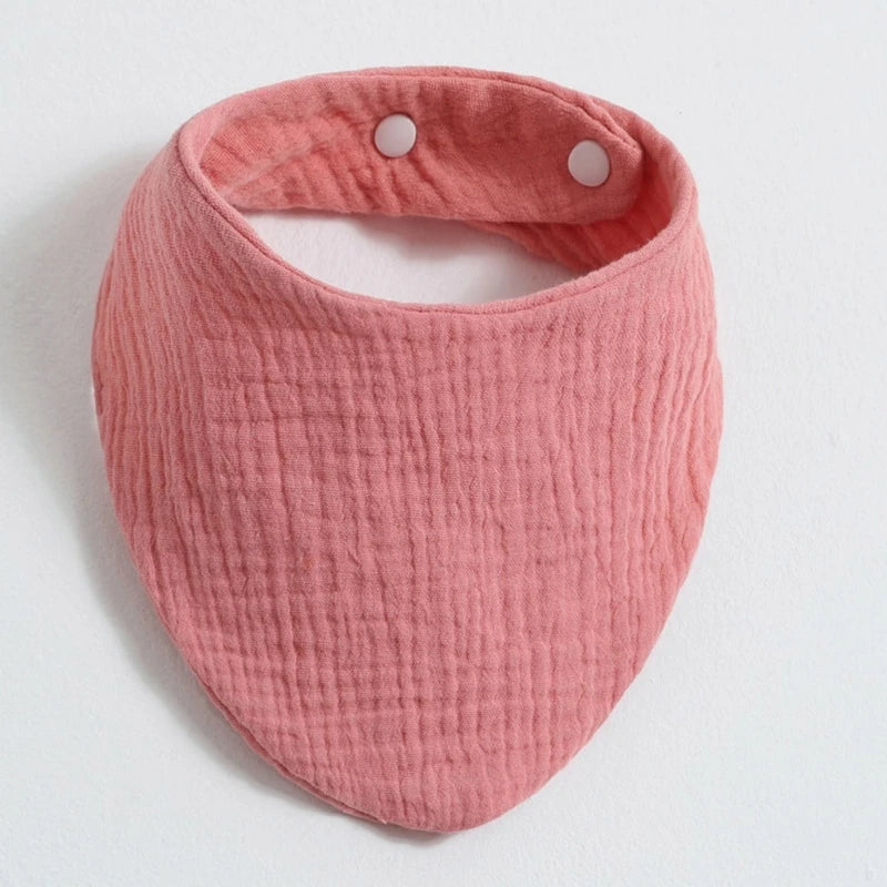 Muslin Baby Bibs & Face Cloths Set