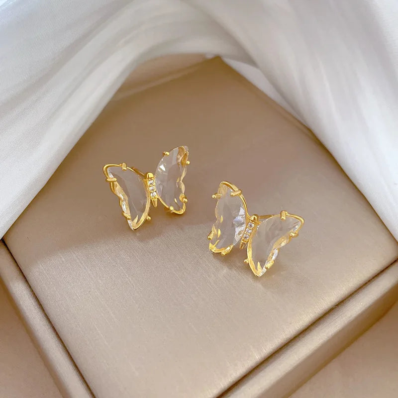 🦋 Butterfly Crystal Jewelry Set