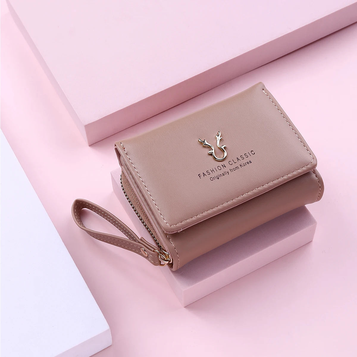 Women's Small Wallet with Coin Pocket