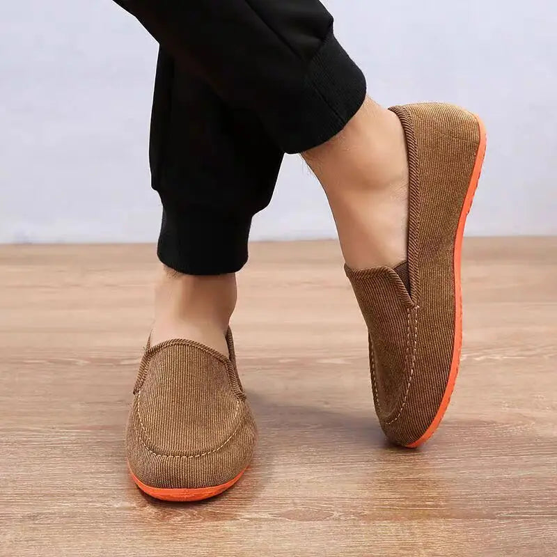 Men's Canvas Slip-On Loafers