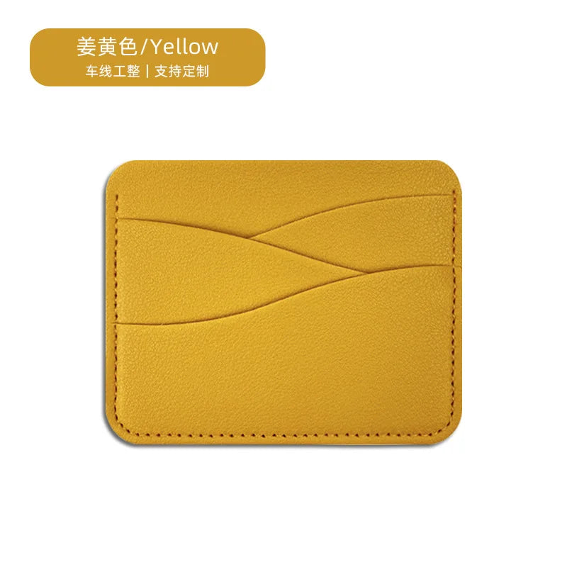 4-Slot Leather Card Holder
