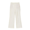 Sleeveless Button Top & Straight Pants Set