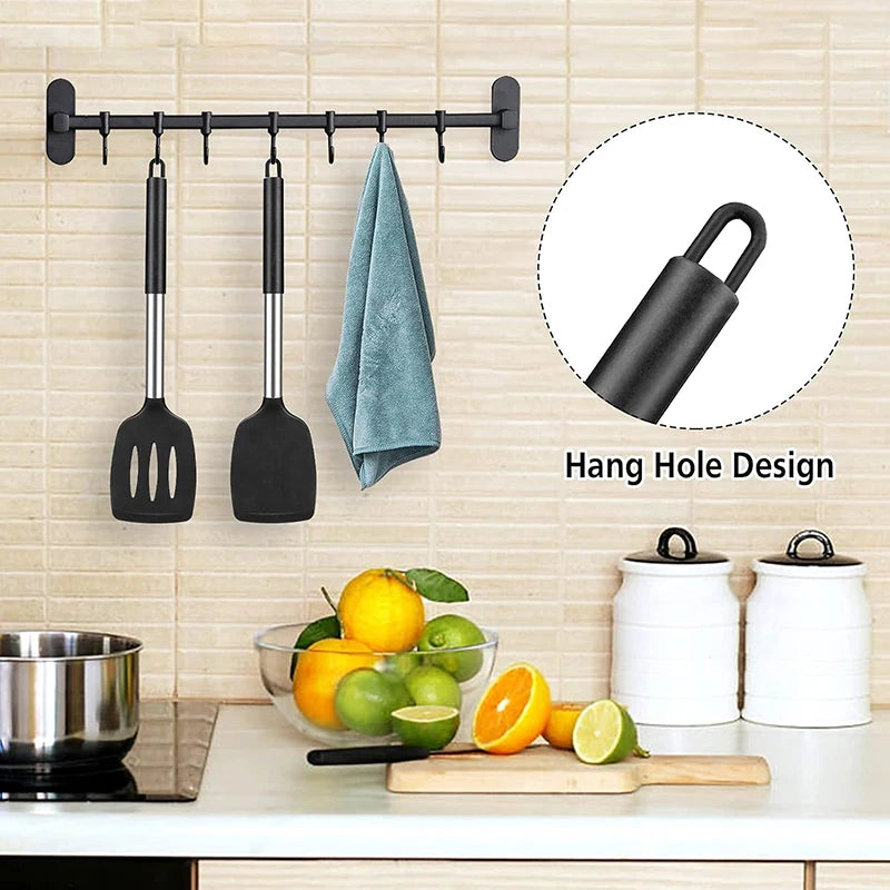 Heat-Resistant Silicone Spatula Set