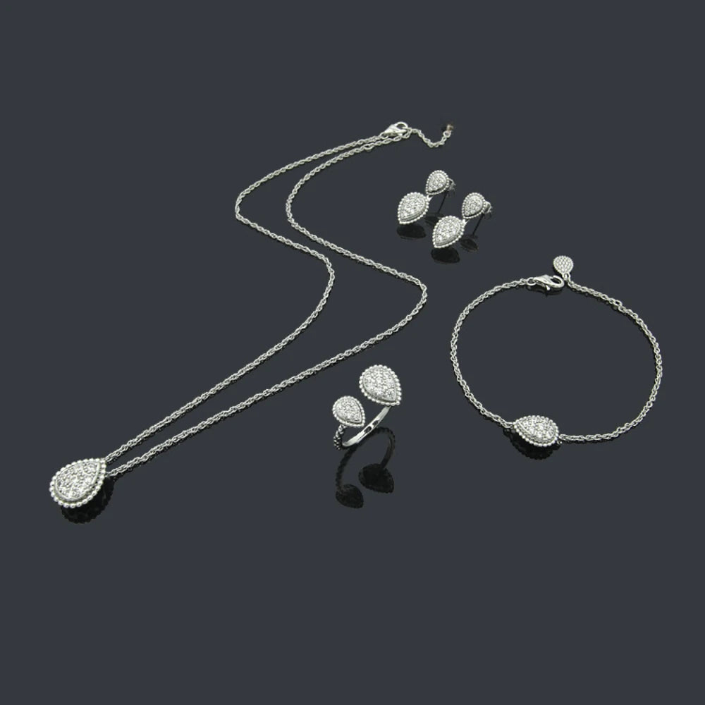 💧 Dewdrop Water Drop Jewelry Set
