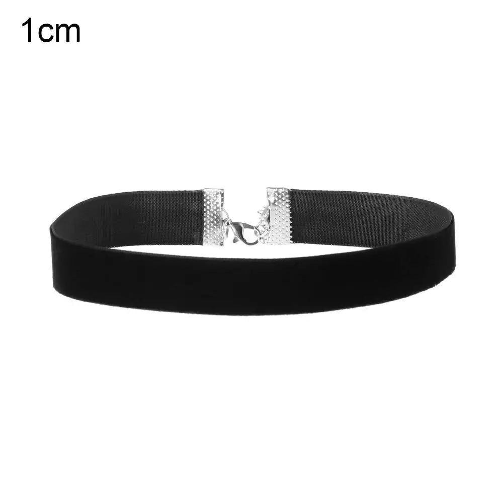 Gothic Velvet Ribbon Choker