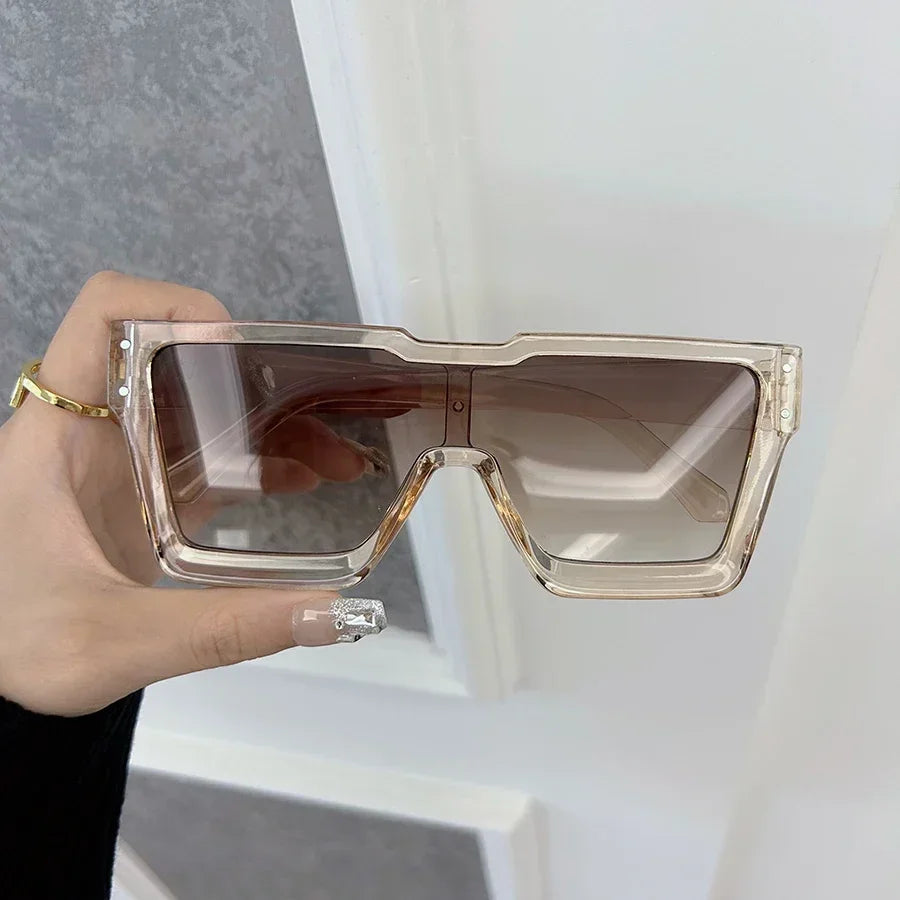 Oversized Square Gradient Sunglasses