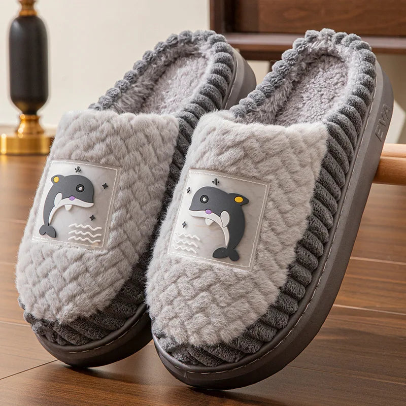 Men's Fur Indoor Slippers