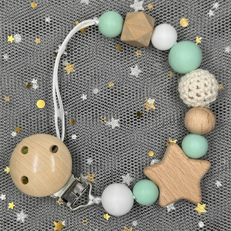 Personalized Name Pacifier Clip