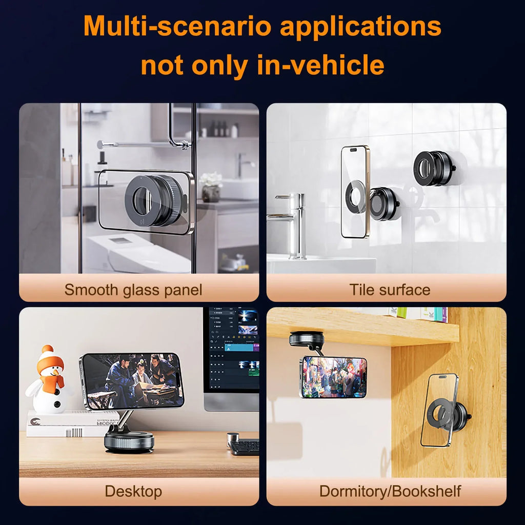 🚗 Xiaomi Magnetic Vacuum Car Phone Holder
