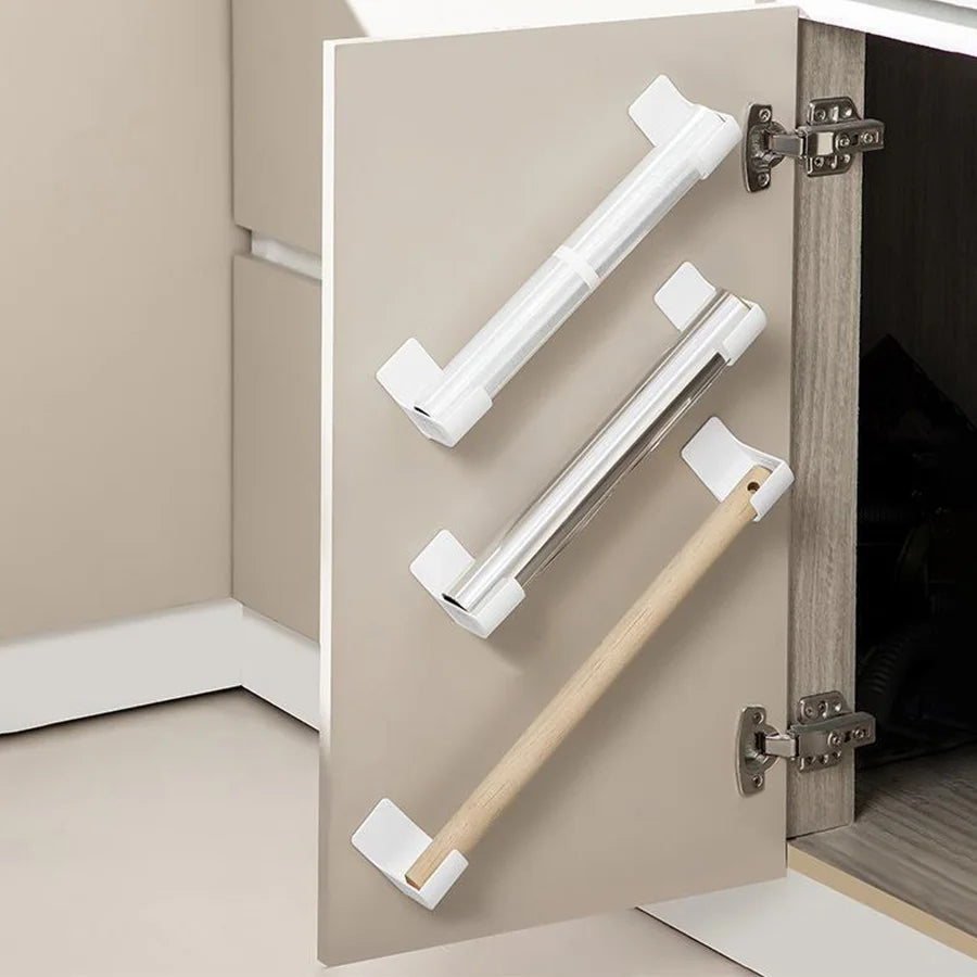 Wall-Mounted Bag & Wrap Rack – 4 Pack
