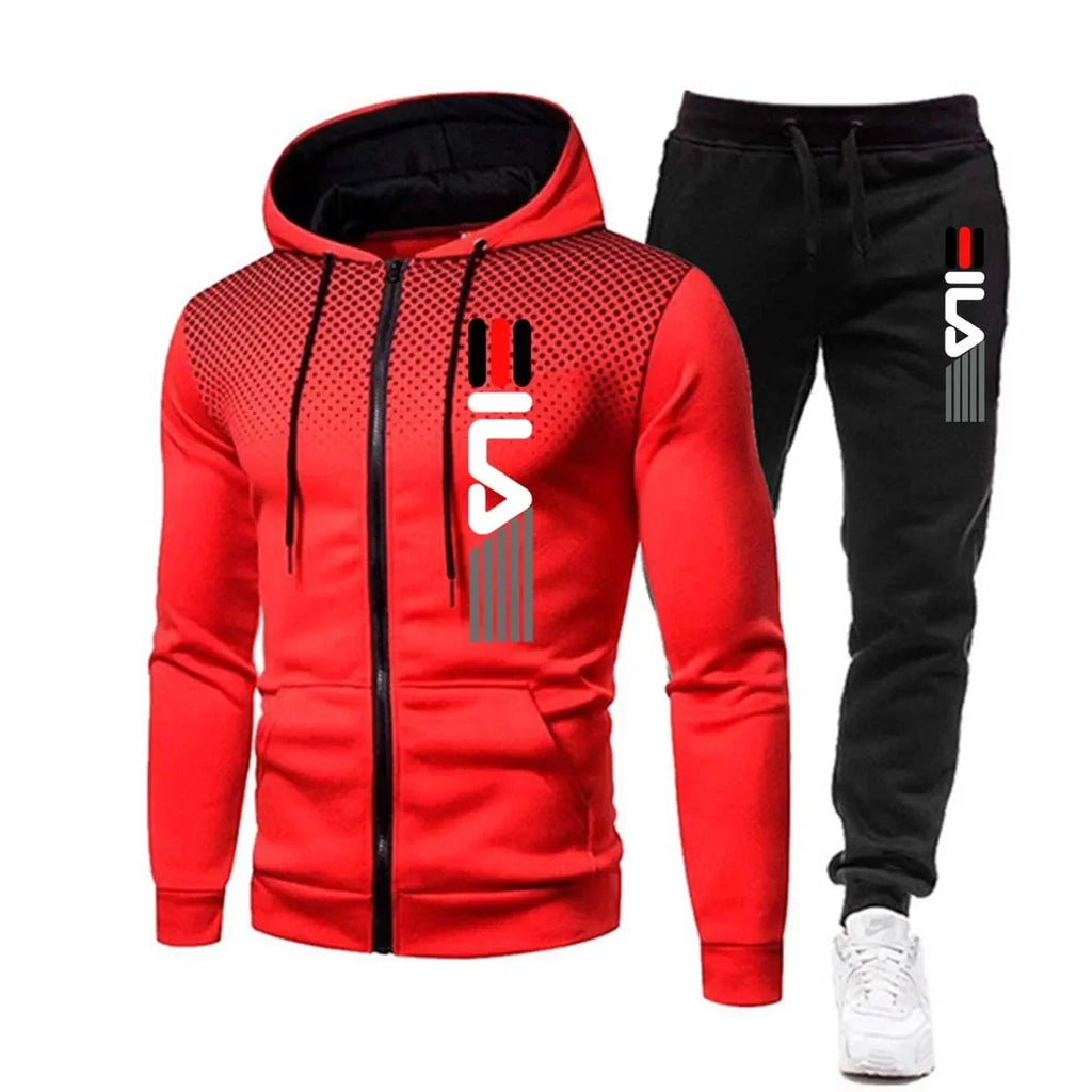 Men's Fleece Hoodie & Sweatpants Set
