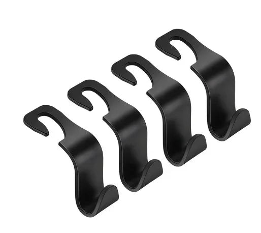 🚗 Car Seat Headrest Hooks (4PCS)