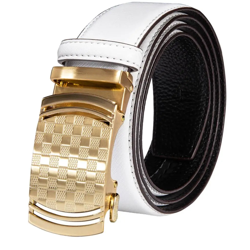 Men's Colorful Leather Jeans Belt