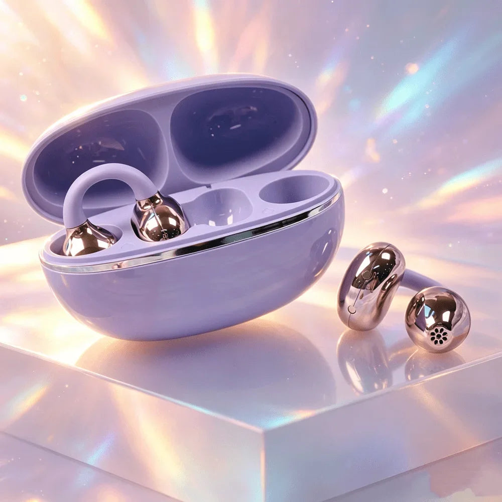 Ear-Clip Wireless Bluetooth Earbuds