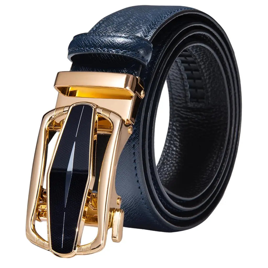 Men's Colorful Leather Jeans Belt