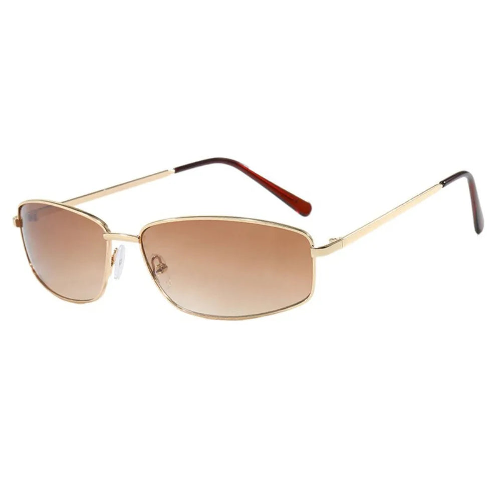 Metal Frame Square Sports Sunglasses