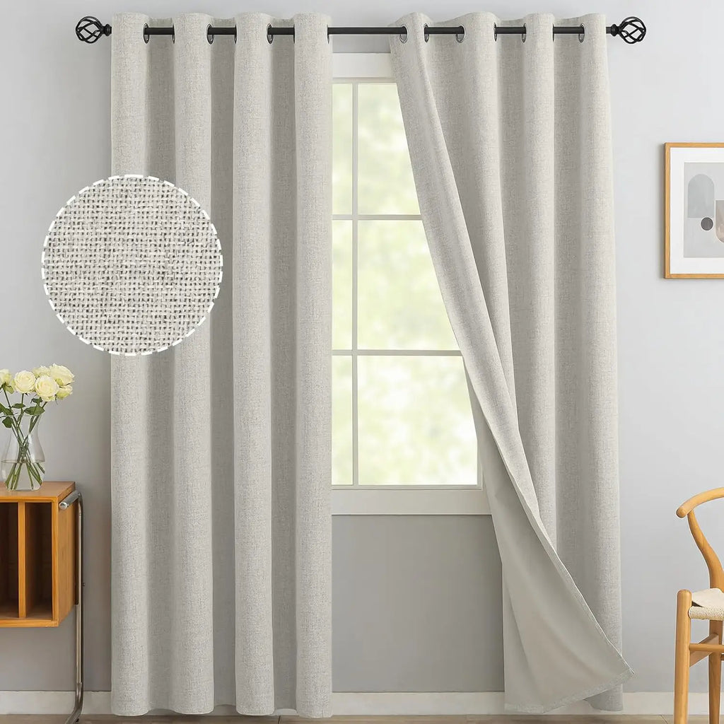 Blackout Curtains – Custom Height