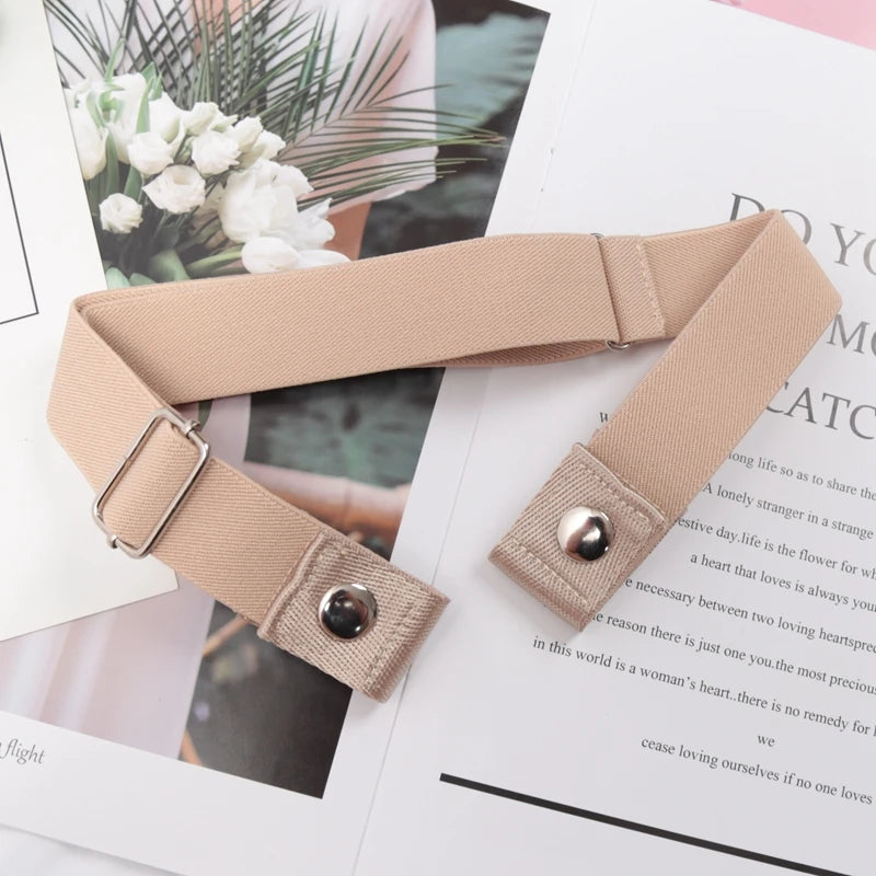 Buckle-Free Stretch Elastic Belt