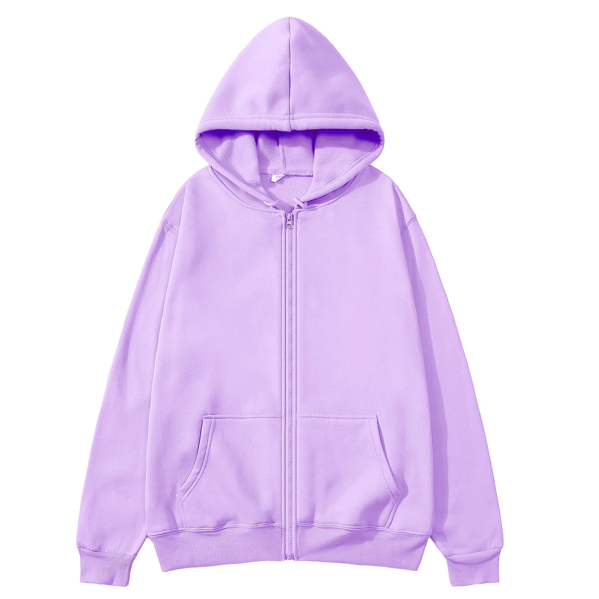 Men's Loose Zip-Up Hoodie