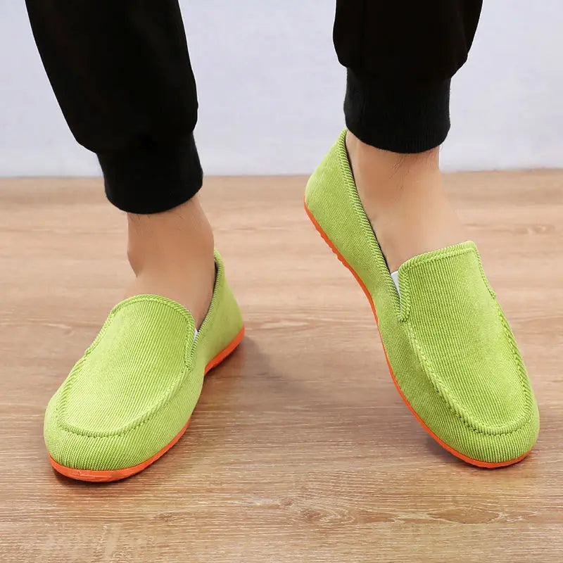 Men's Canvas Slip-On Loafers