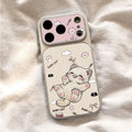 Embroidered Cat iPhone Case