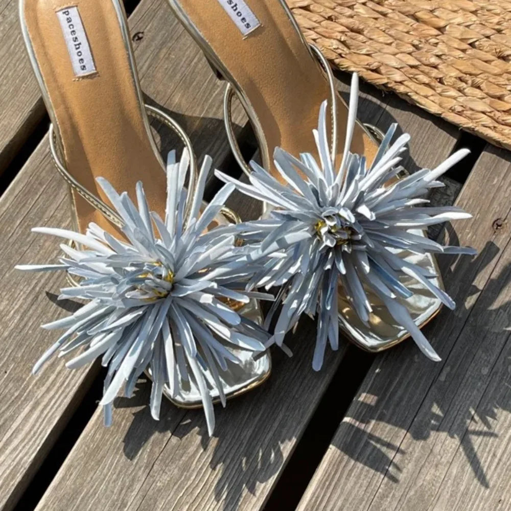 Butterfly Flower Shoe Buckle Clips