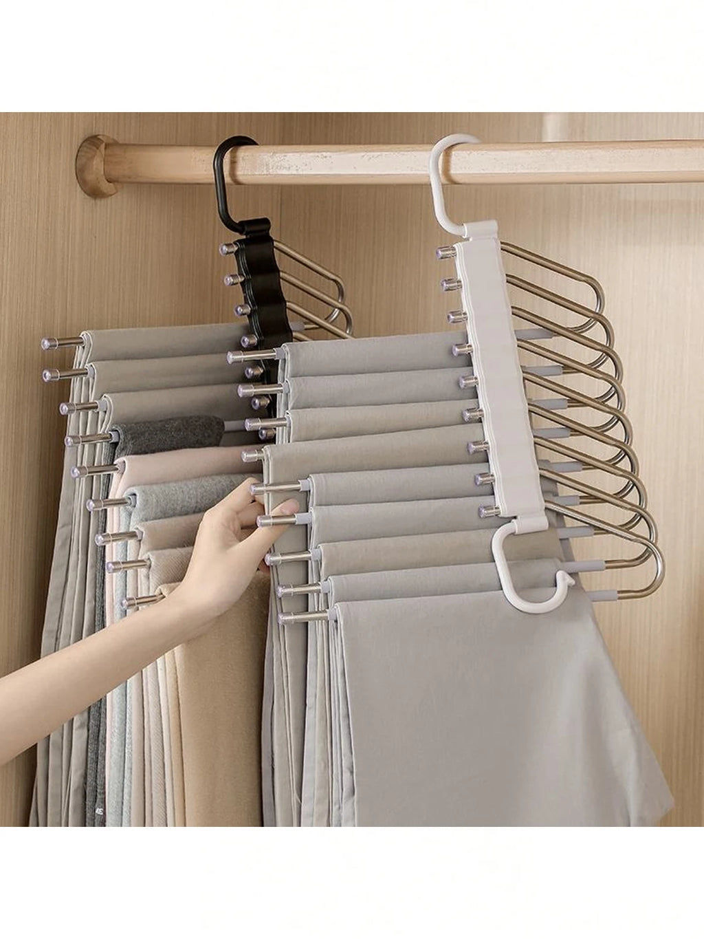 Multi-Layer Folding Pants Rack